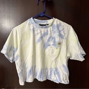 Dickies Kids Tie-Dye T-Shirt - Blue and White